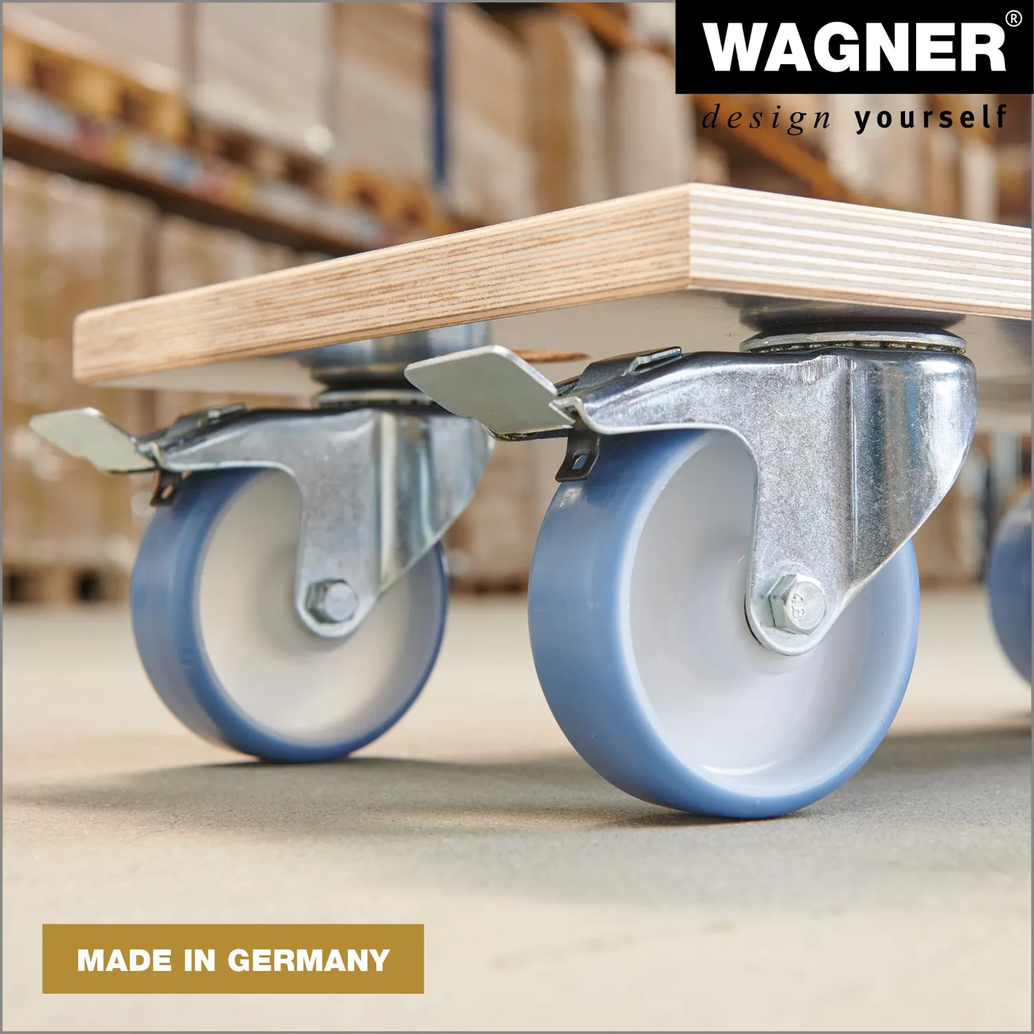 Wagner MM 1109 carrello trasporto legno 57,5x30 cm 500 kg