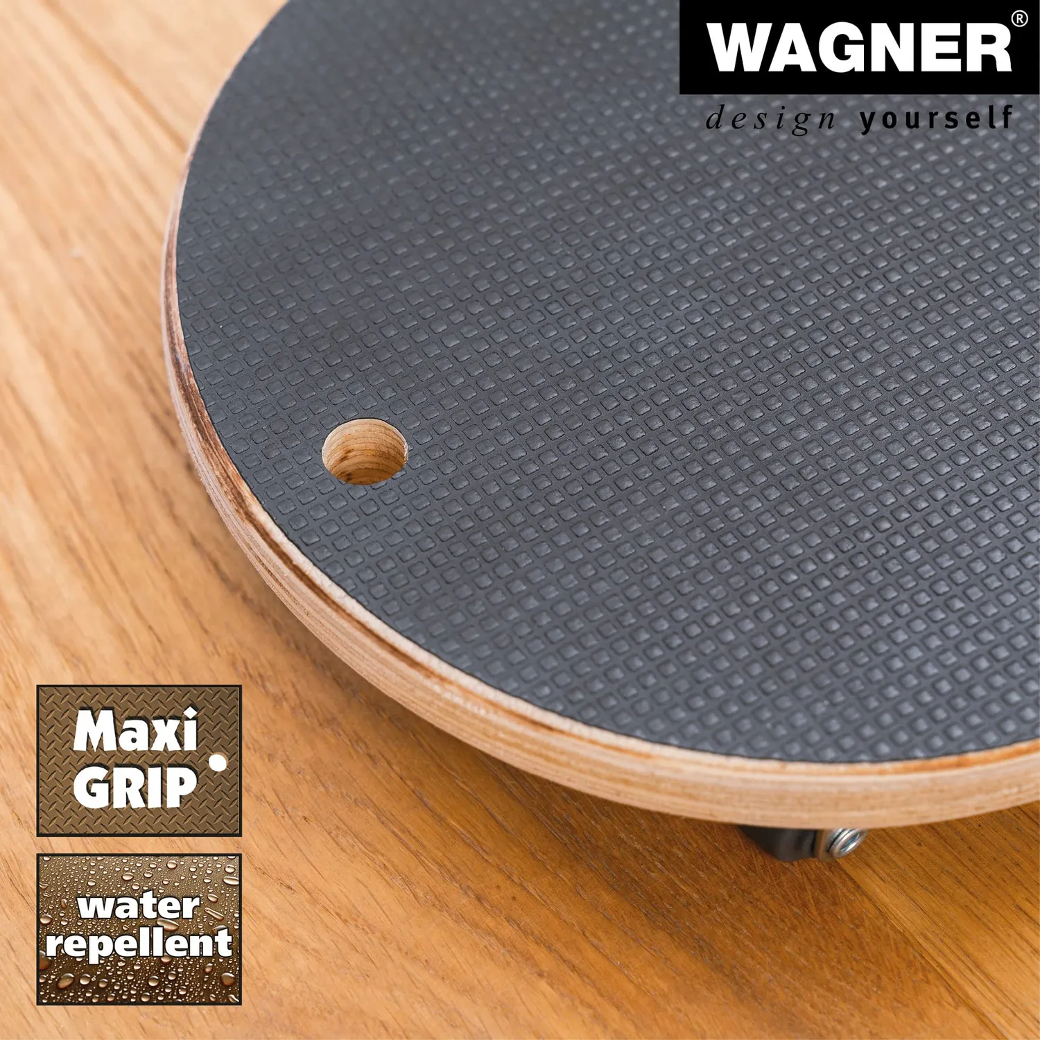 Wagner carrello trasporto rotondo 20 cm 100 kg