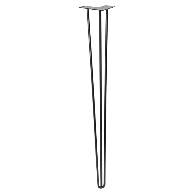 Wagner Hairpin ST 8286 gamba tavolo 86 cm nera 1 pz