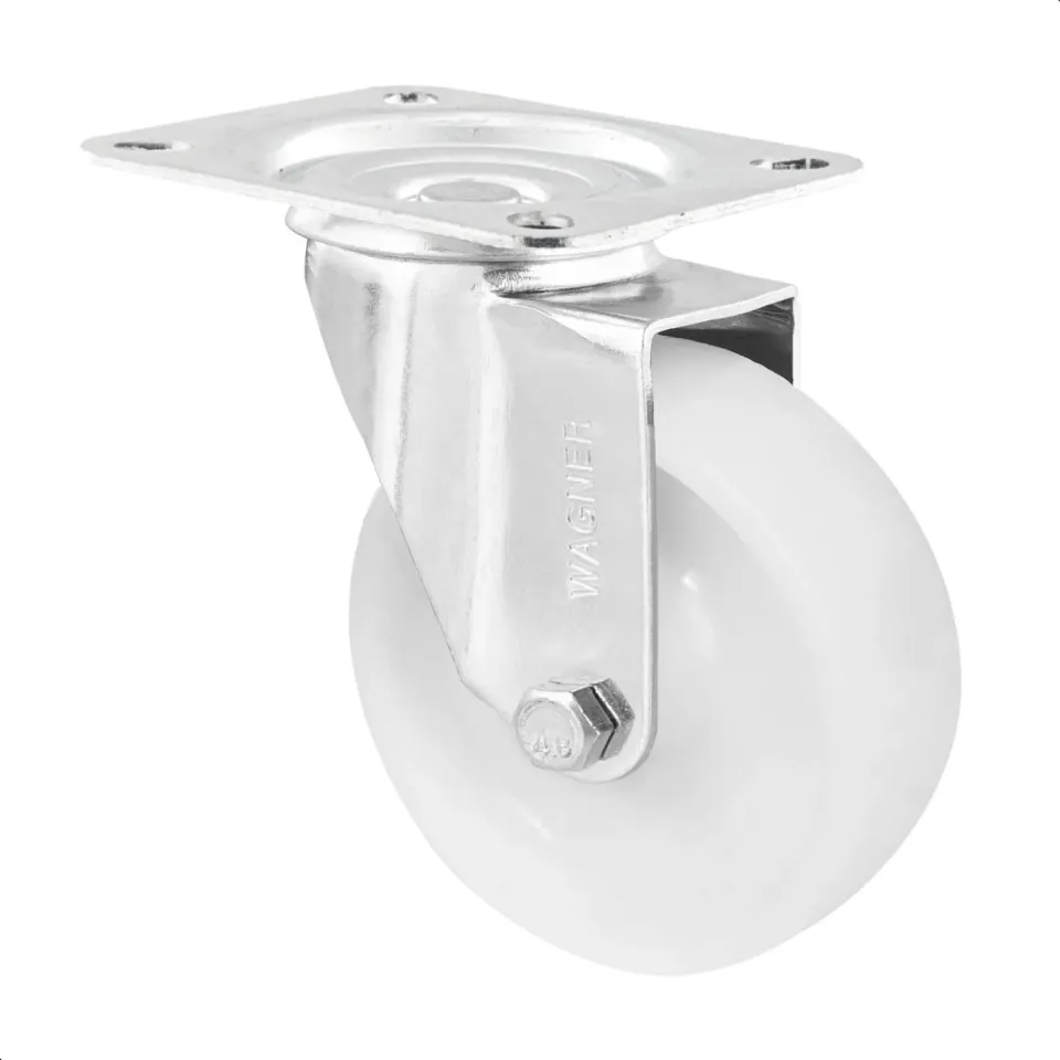 Wagner 04650001 rotella girevole bianca 100 mm portata 70 kg