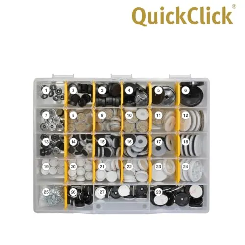 WAGNER QuickClick set piedini mobili 432 pezzi feltro