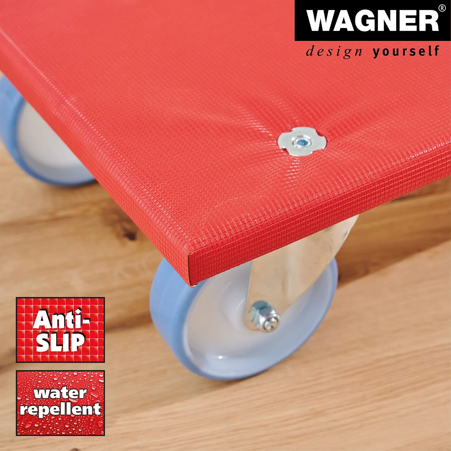 Wagner MM 1396 carrello trasporto 57,5x30 cm portata 400 kg