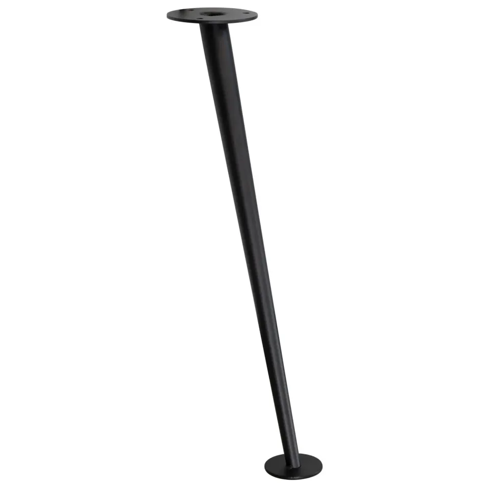 Wagner Style ST 5540 gamba obliqua 40 cm nera 1 pezzo