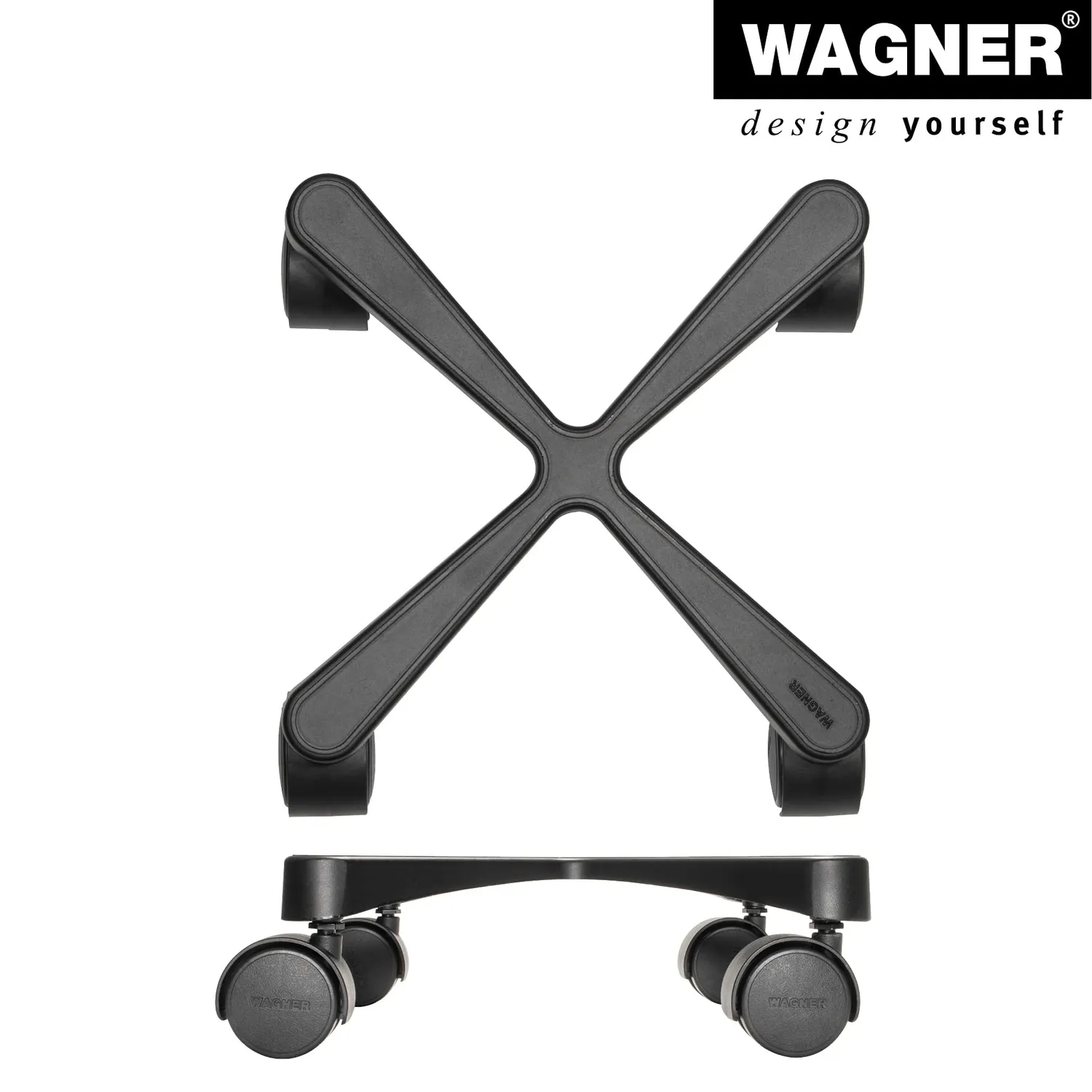 Wagner Cross GH 0916 sottovaso con ruote Ø30 alluminio 60 kg
