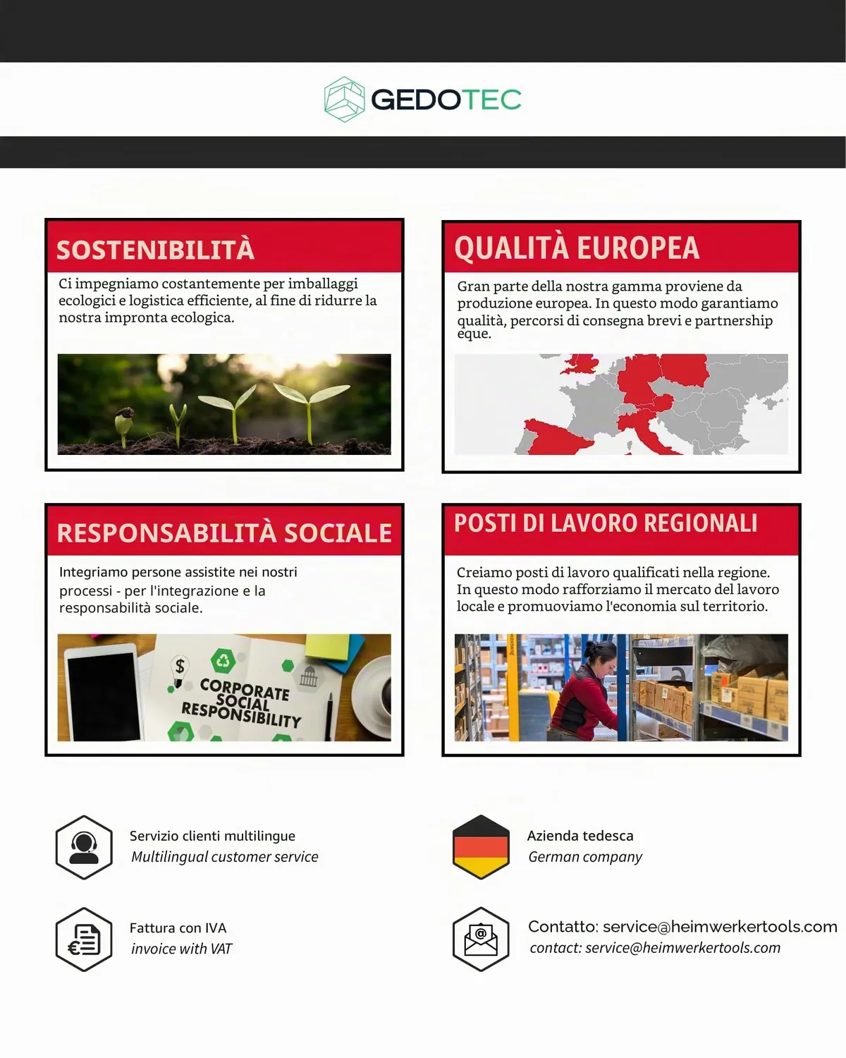 Gedotec passacavo scrivania 60 mm nero rotondo 2 pezzi