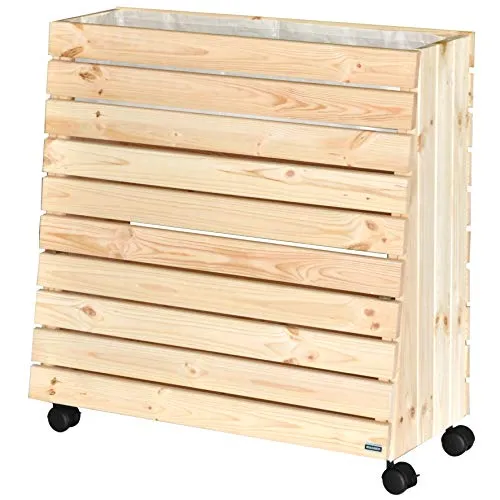 Wagner GreenFamily GreenBox M aiuola rialzata mobile legno