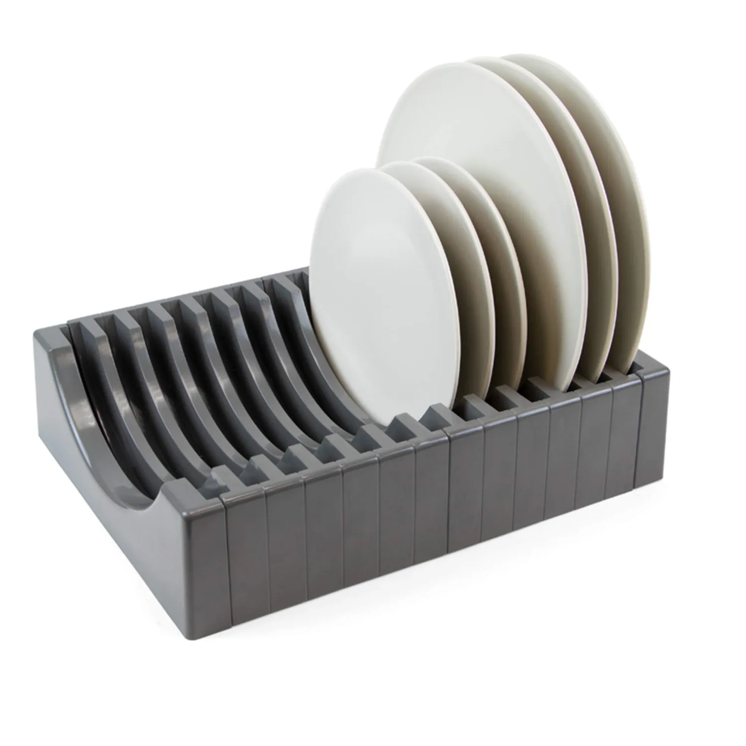 Emuca portapiatti 350x270 organizer 13 piatti antracite