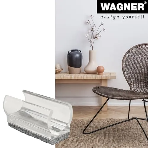 Wagner EH 0693 ghiera tubo rotondo feltro 4 pezzi trasparente