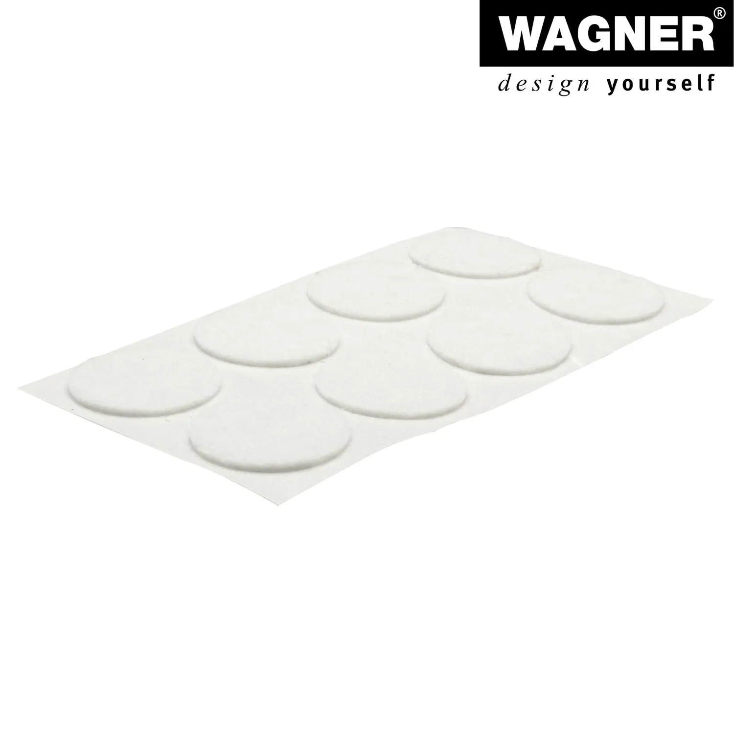 Wagner 15002099 feltrini morbidi bianchi 20 mm 24 pezzi
