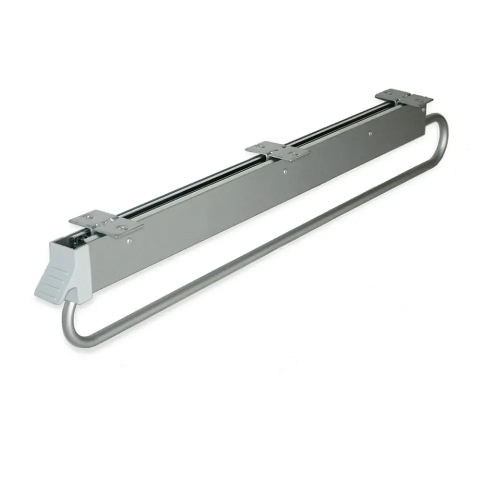 Emuca appendiabiti estraibile armadio 800 mm grigio