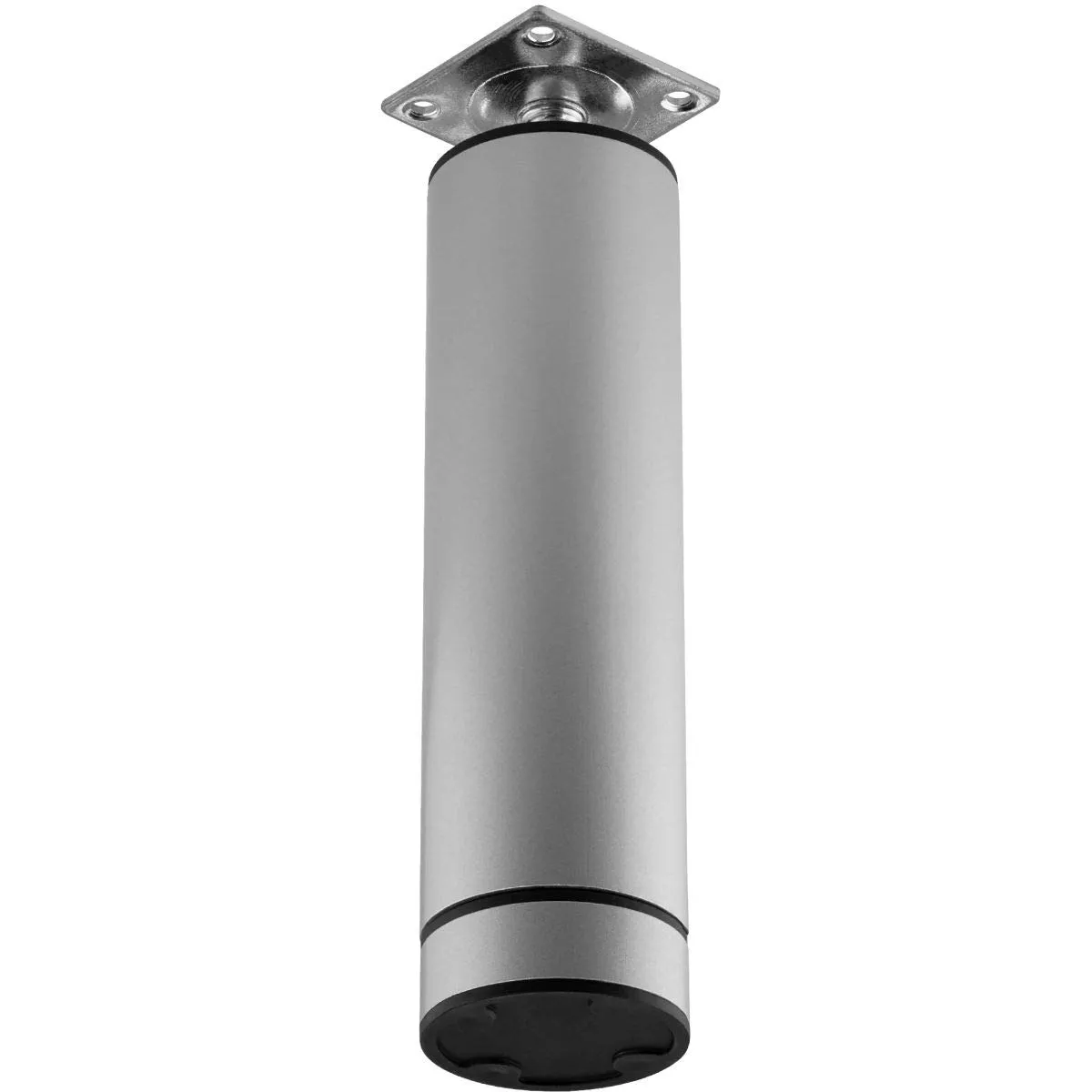Gedotec Jaco piedino mobili argento 150 mm 1 pezzo