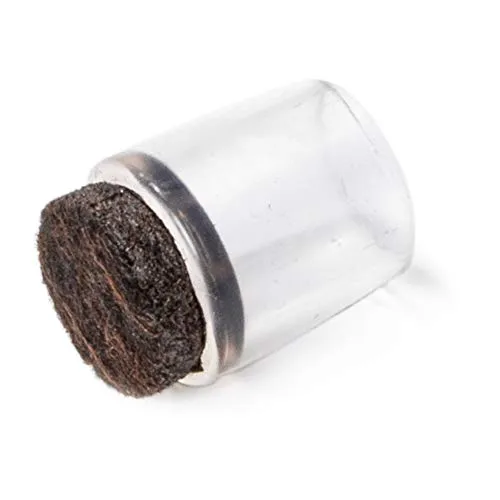 Adsamm Puntali con Feltro Trasparenti Ø11-12 mm 4 pz