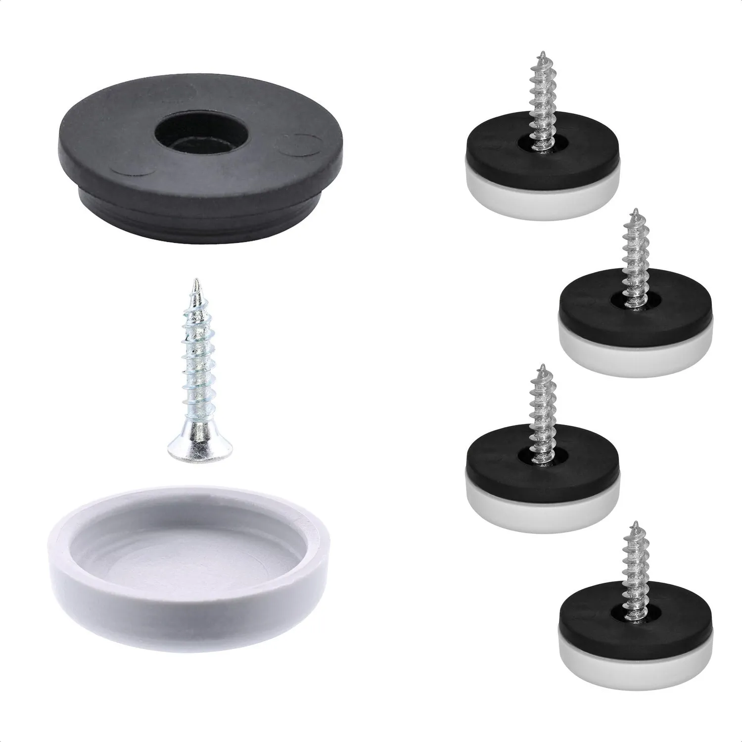 Wagner QuickClick Scivoli Hyper Slim Ø20 mm 4 pz
