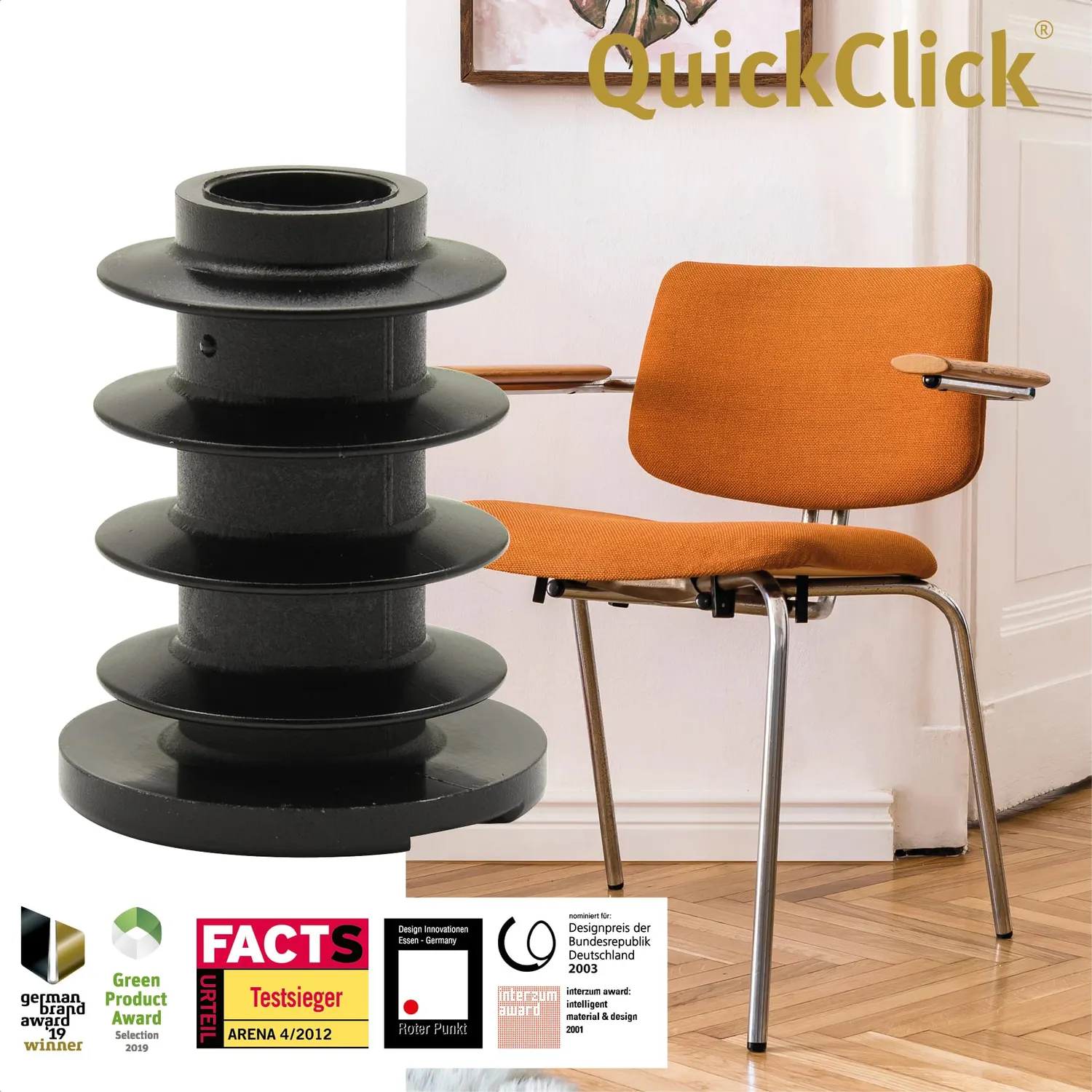 Wagner QuickClick 15787000 feltrini da inserire Smart 18/22 mm 0° 4 pz