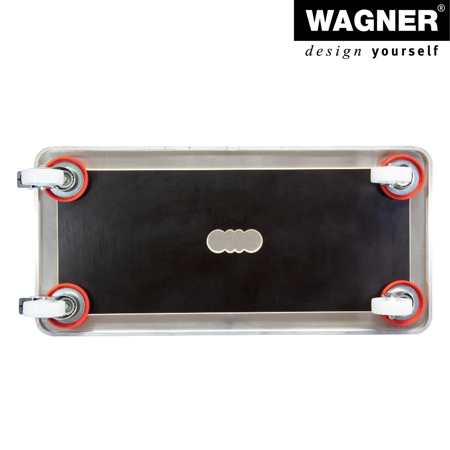 Wagner MM 1365 Carrello Trasporto 71x31 cm 200 kg Antiscivolo
