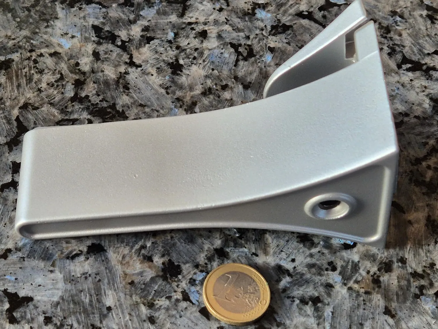Gedotec Pinocchio reggimensola vetro argento 2 pezzi 50 kg
