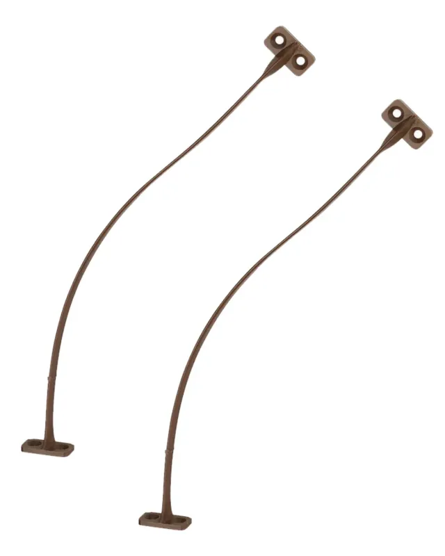 Gedotec H3951 Cerniera Ribalta 200 mm Marrone 2 Pezzi