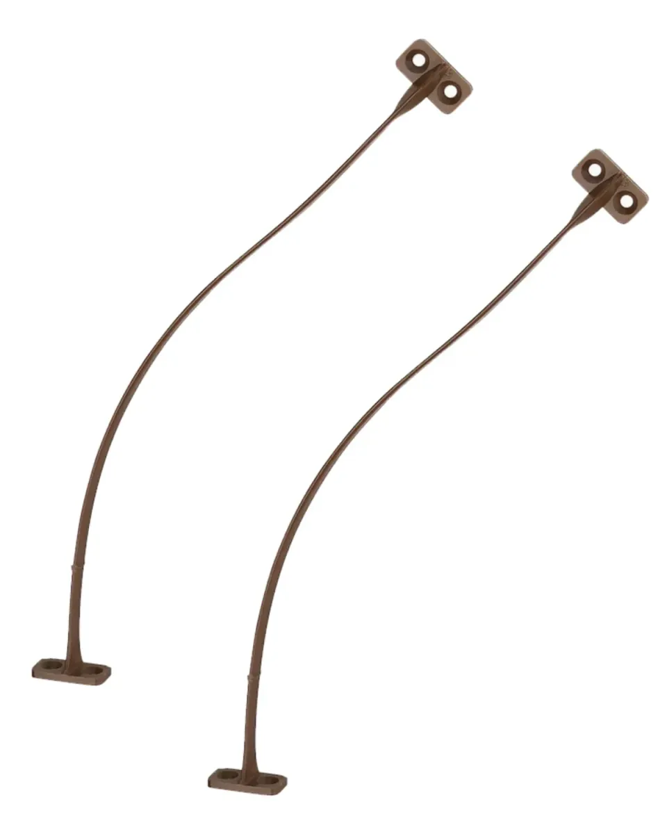 Gedotec H3951 Cerniera Ribalta 200 mm Marrone 2 Pezzi