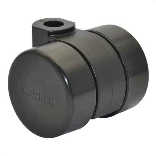 Wagner Design RO 0038 rotella mobili dura nera 38 mm 80 kg
