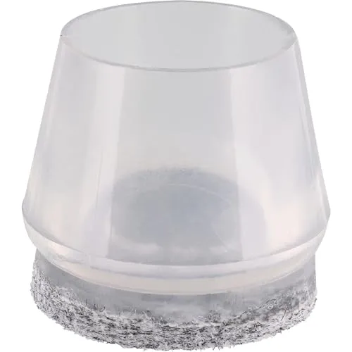 Wagner EH 0564 tappi tubi acciaio feltro 4 pezzi trasparenti