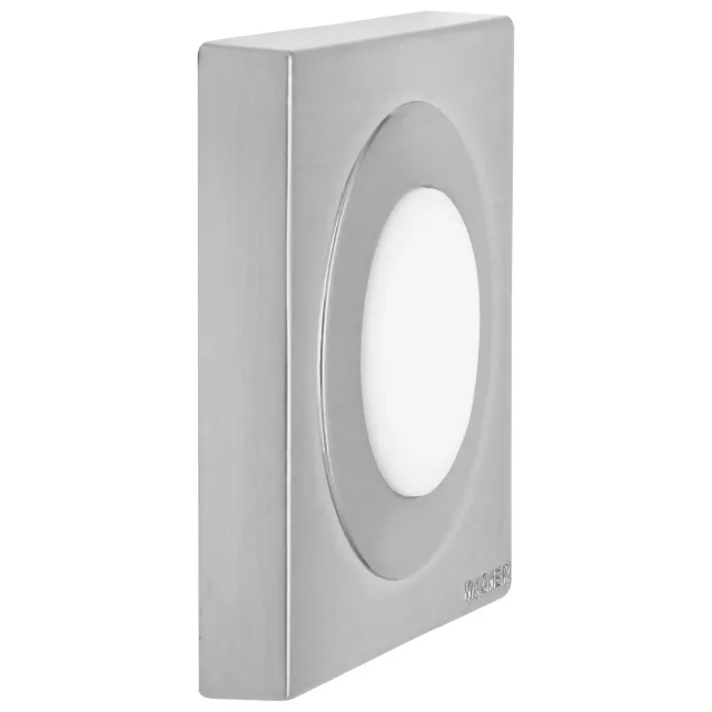 Wagner Screw or Glue fermaporta muro 50x50 mm argento bianco