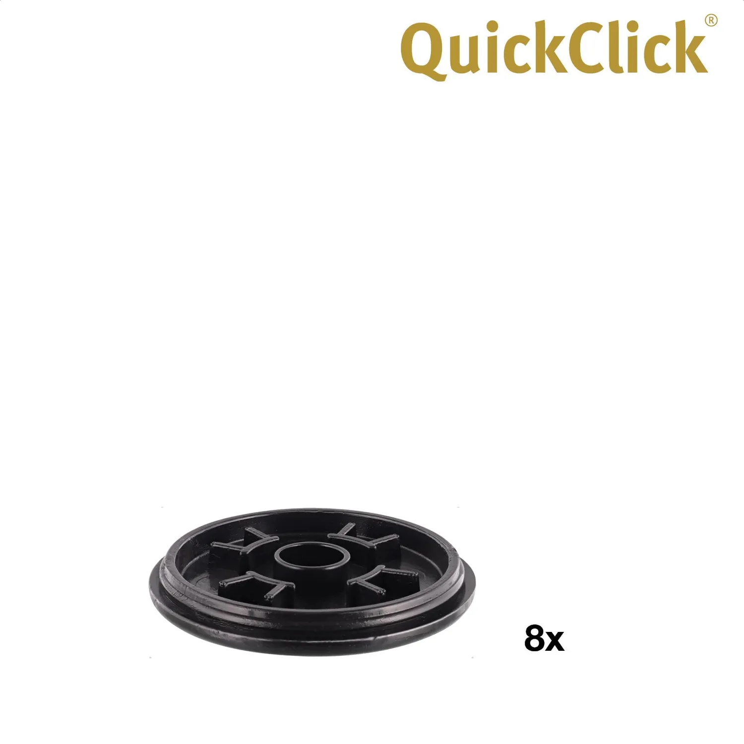 Wagner QuickClick Inserti Pattini Plastica Ø 50 mm 8 Pezzi