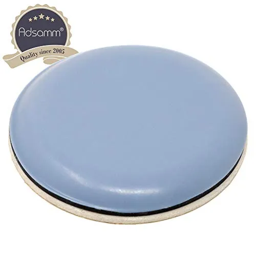 Adsamm pattini PTFE adesivi Ø40 mm grigi 16 pz 5 mm