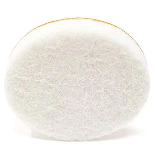 Adsamm Quality Ø 34 mm feltrini autoadesivi 16 pezzi bianchi 5,5 mm