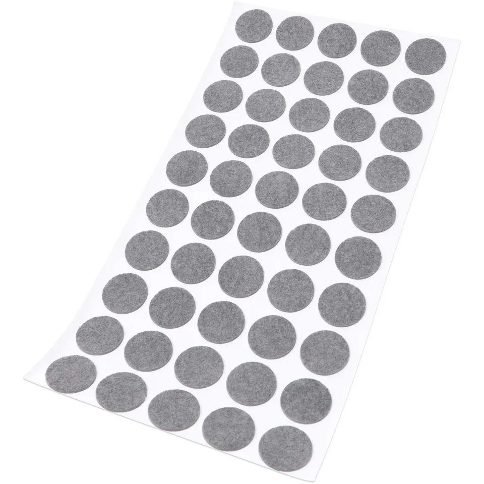 Adsamm feltrini ultrasottili Ø 20 mm grigi 50 pezzi