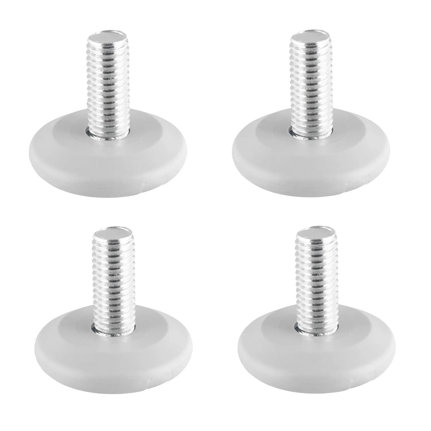 Wagner Design 15437004 piedini livellamento M10x25 4 pezzi neri