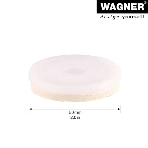 Wagner QuickClick 15825704 inserti feltro Soft Ø50 mm 4 pezzi