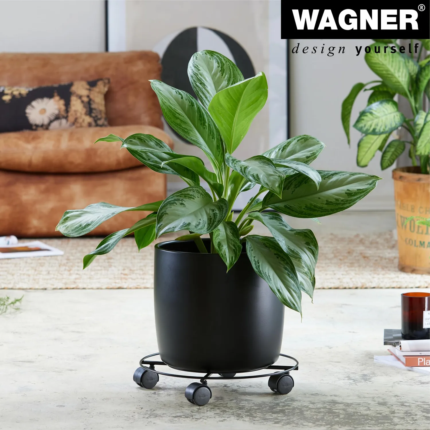 Wagner DRAHT GH 0945 carrello piante tondo 35 cm 60 kg