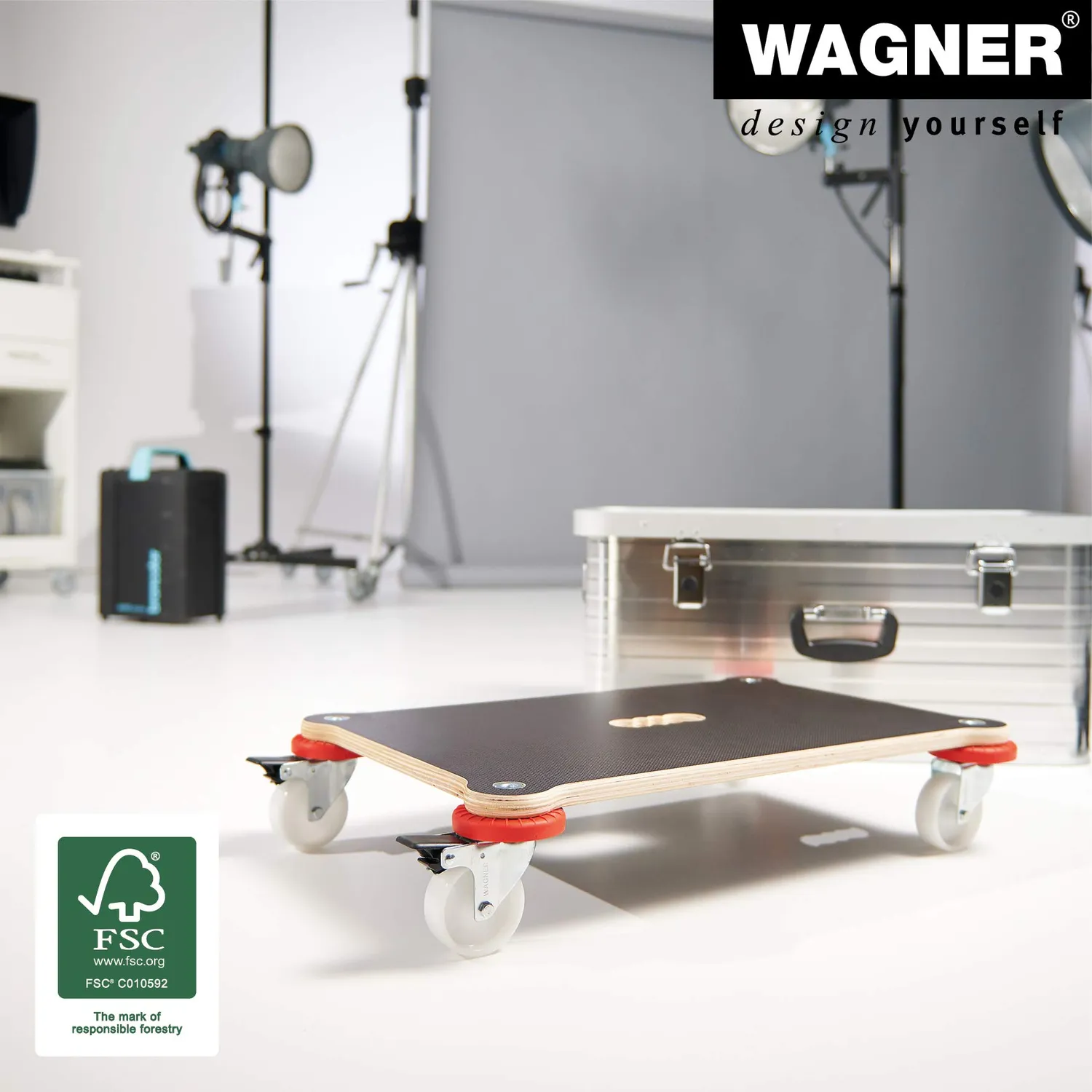 Wagner MM 1370 carrello trasporto 60x40 cm 200 kg