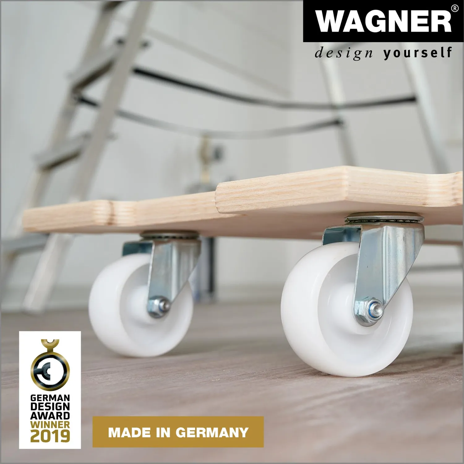 Wagner MM 1382 carrello trasporto 59x39cm portata 250kg
