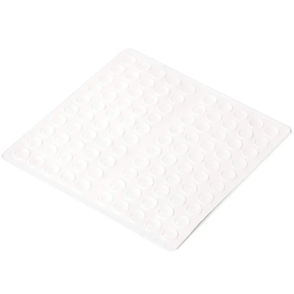 Adsamm gommini cilindrici trasparenti 10 mm adesivi