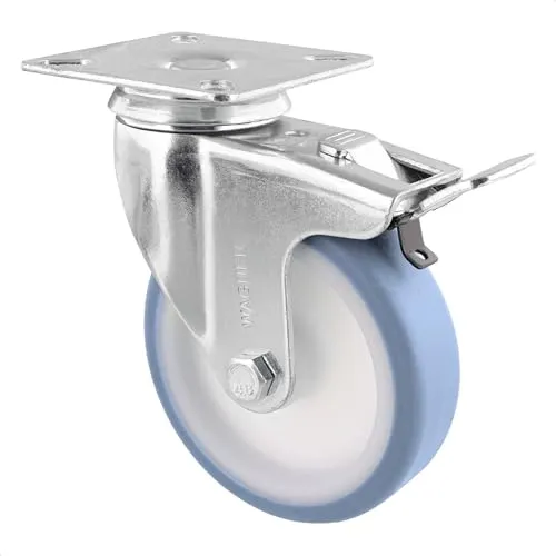 Wagner 03370001 RO 3700 rotella con freno 100 mm 1 pz morbida