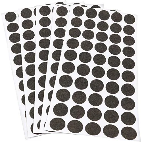 Adsamm Feltrini Ultrasottili Ø20mm Marrone 250pz 1,5mm