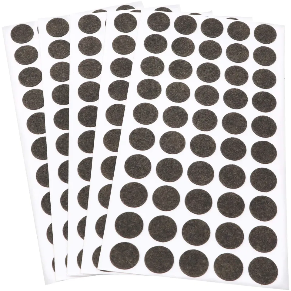 Adsamm Ultrasottili ø 16 mm Feltrini Marroni 250 pz 1,5mm