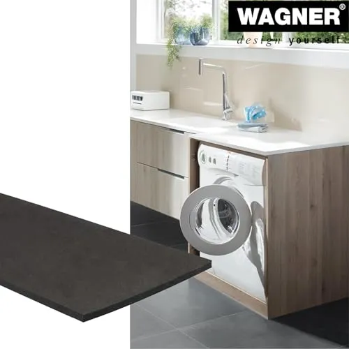 Wagner 15191001 tappetino antivibrazione nero 100x1000 mm