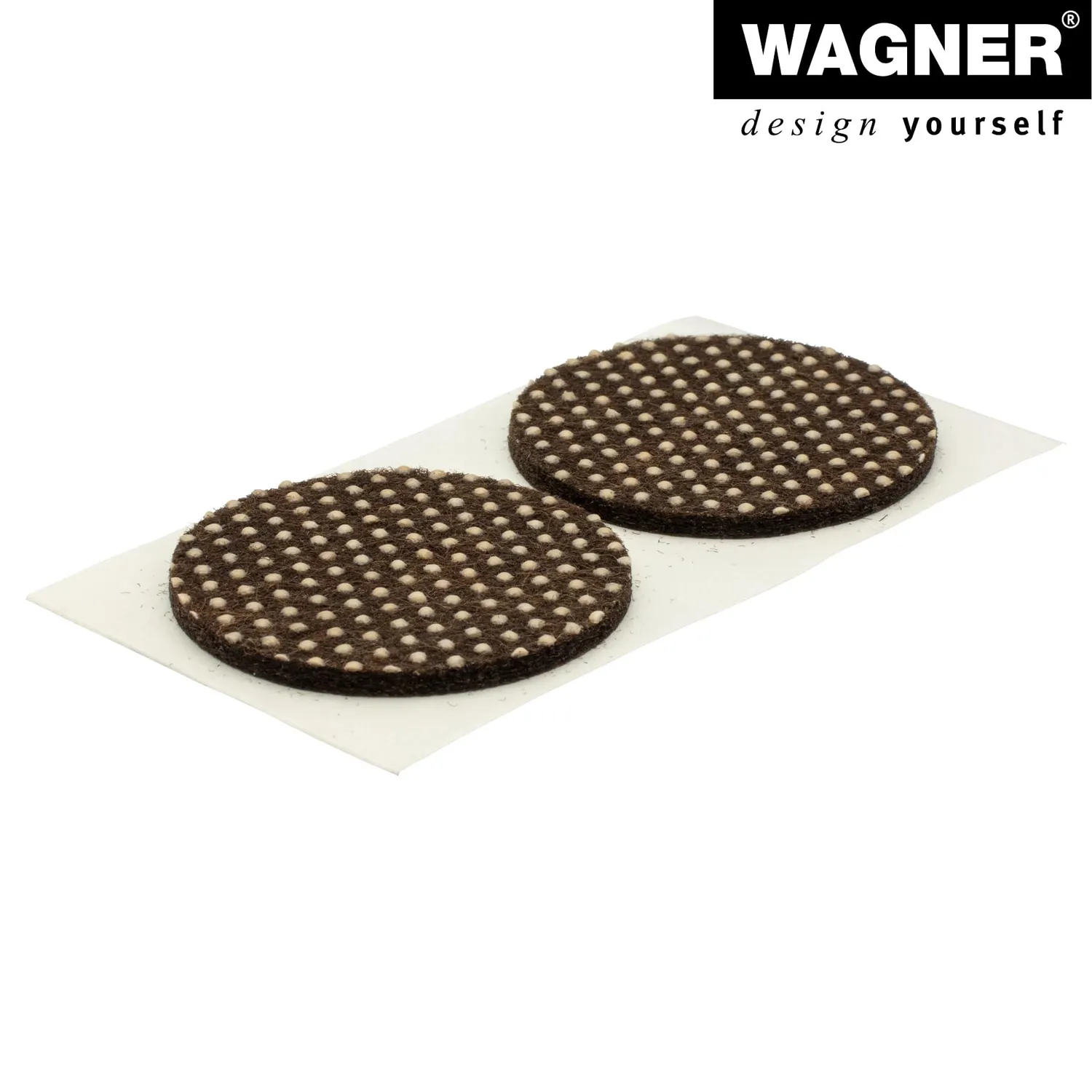 Wagner 16014099 cuscinetti antiscivolo Ø 40 mm 4 pezzi feltro stop