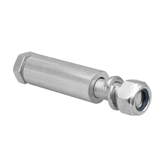 Wagner RO 0441 kit asse 20x55 mm foro 20 mm zincato