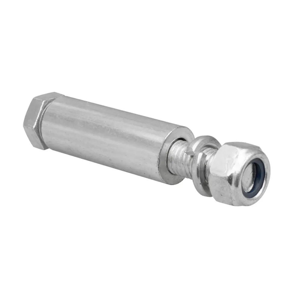 Wagner RO 0441 kit asse 20x55 mm foro 20 mm zincato